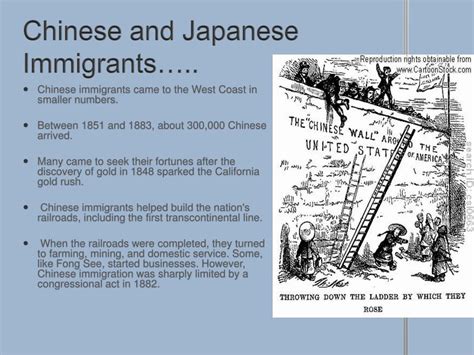 what are some reasons immigrants left china and japan